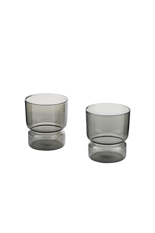 2 verres à eau en verre borosilicate Ambra - 30 cl