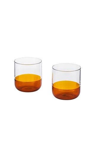 2 verres à eau en verre borosilicate Ambra - 34 cl