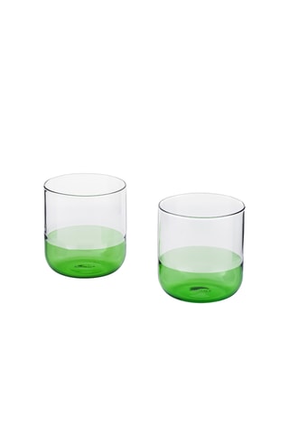 2 verres à eau en verre borosilicate Ambra - 34 cl