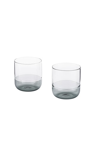 2 verres à eau en verre borosilicate Ambra - 34 cl