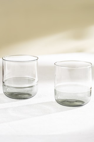 2 verres à eau en verre borosilicate Ambra - 34 cl
