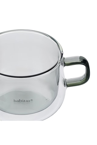 2 tasses à thé en verre borosilicate Ambra - 22 cl