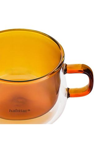 2 tasses à thé en verre borosilicate Ambra - 22 cl