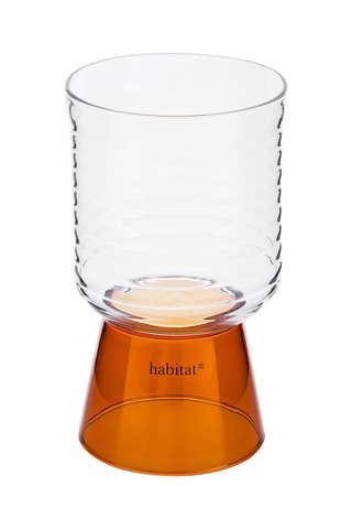 2 verres à eau en verre borosilicate Ambra - 35 cl