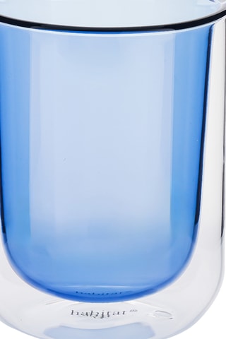 2 tasses à café en verre borosilicate Ambra - 20 cl