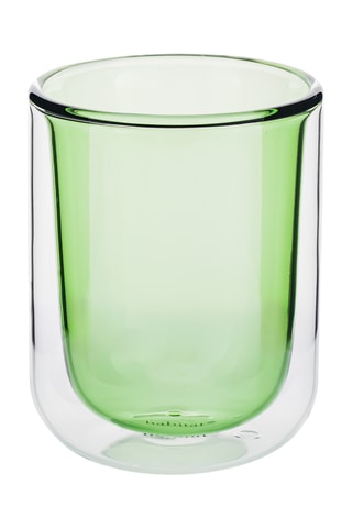 2 tasses à café en verre borosilicate Ambra - 20 cl