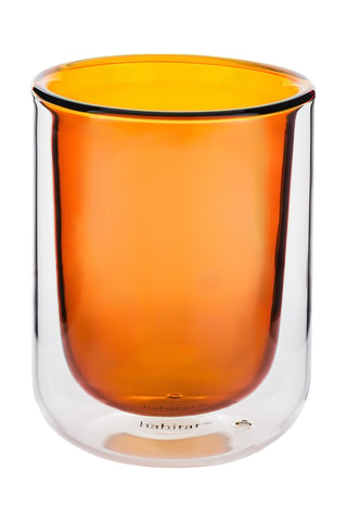 2 tasses à café en verre borosilicate Ambra - 20 cl