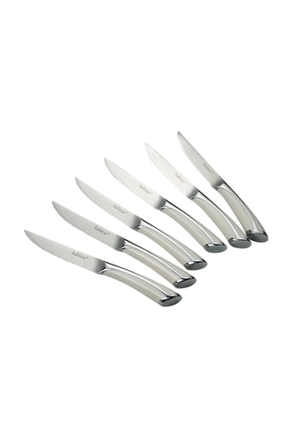 6 couteaux à steak en acier inoxydable Ivora - 23 cm
