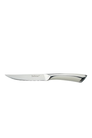 6 couteaux à steak en acier inoxydable Ivora - 23 cm