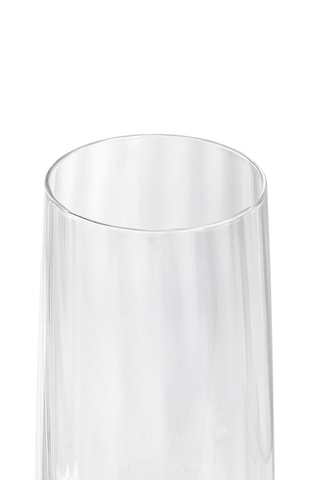 6 flûtes en cristallin soufflé bouche Cléo - 28 cl