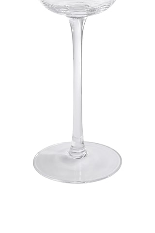 6 flûtes en cristallin soufflé bouche Cléo - 28 cl