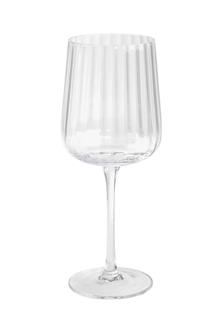 6 verres à vin en cristallin soufflé bouche Cléo - 33 cl