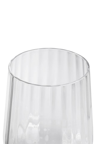 6 verres à vin en cristallin soufflé bouche Cléo - 33 cl