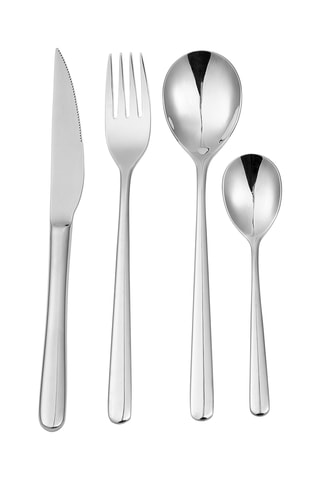 Ménagère en acier inoxydable Lune - 24 pièces