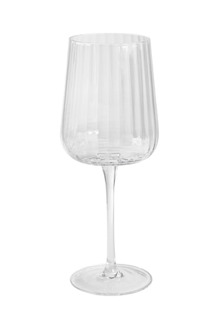 6 verres à vin en cristallin soufflé bouche Cléo - 43 cl