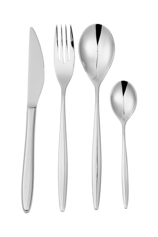 Ménagère en acier inoxydable Arya - 24 pièces