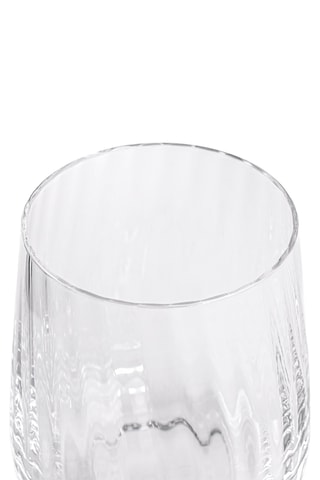 6 verres à eau en cristallin soufflé bouche Cléo - 35 cl