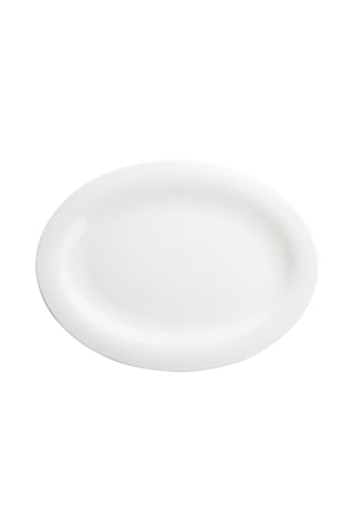 2 assiettes à poisson en Bone China Taidu II - 33 x 25 cm