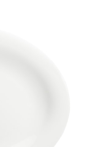 2 assiettes à poisson en Bone China Taidu II - 33 x 25 cm