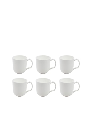 6 mugs en Bone China Taidu II - 38 cl
