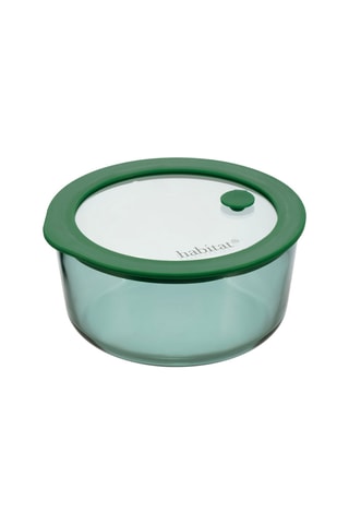 3 boîtes de conservation en verre borosilicate Aloe - 40 / 65 / 95 cl