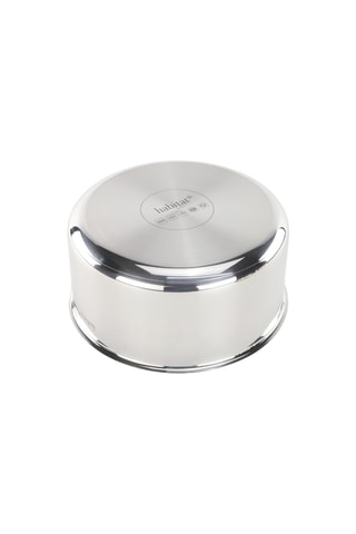 3 casseroles en acier inoxydable avec manche amovible Epure - 1,25 / 2 / 2,5 l