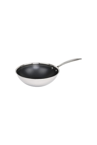 Wok en acier inoxydable Hera - 24 cm - 2,5 l