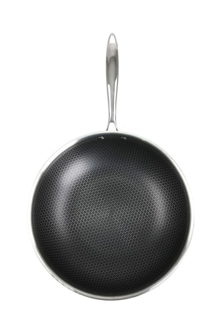 Wok en acier inoxydable Hera - 32 cm - 5 l