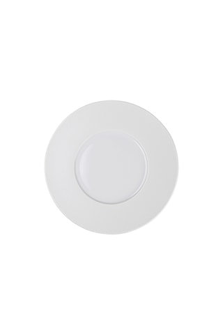 6 assiettes à dessert en porcelaine Solène - 23,5 cm
