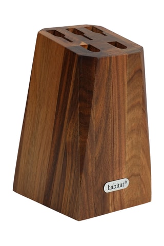 Bloc de 5 pièces en acier inoxydable Neva