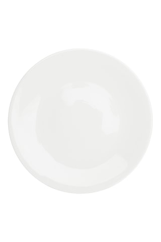 6 assiettes plates en Bone China Taidu II - 26,7 cm