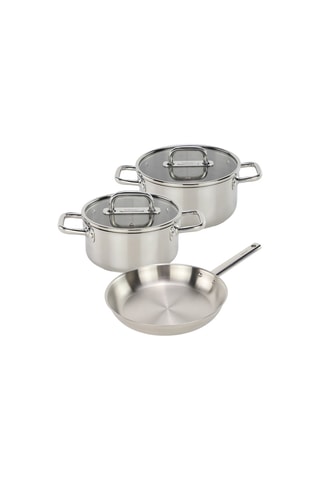 Batterie de cuisine en acier inoxydable Epure - 5 pièces