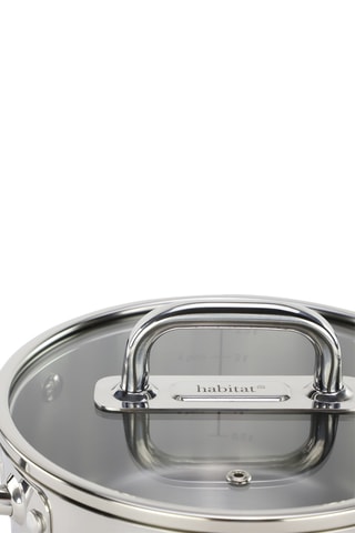 Batterie de cuisine en acier inoxydable Epure - 5 pièces