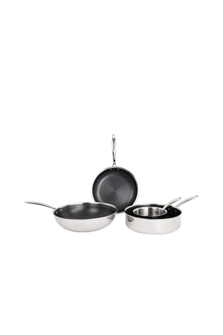 Batterie de cuisine en acier inoxydable Hera - 4 pièces