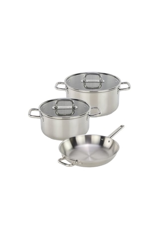 Batterie de cuisine en acier inoxydable Epure - 5 pièces