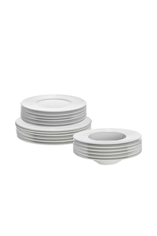 Service en porcelaine Solène - 18 pièces