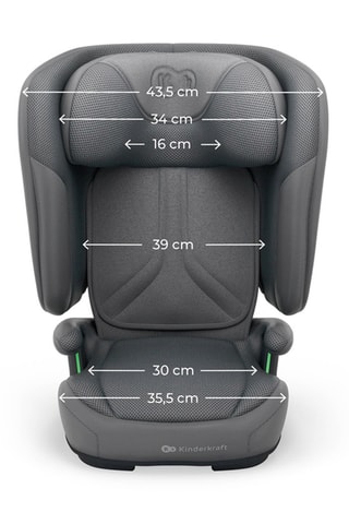 Autostoeltje Unity 2 - Grijs - 3,5 tot 12 Jaar - 100 tot 150 cm - Grijs