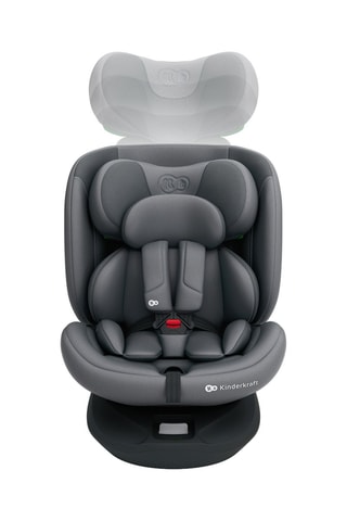 Autostoeltje I-GROW 2 PLUS - Vanaf de Geboorte t/m 12 Jaar - 40 tot 150 cm - Grijs
