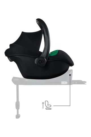 Autostoeltje Mink Pro 2-Size - Zwart - Vanaf de geboorte t/m 15 maanden - 40 tot 87 cm - Zwart