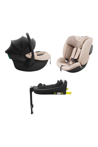 Meegroei-autostoeltje Endura Safe -  40 tot 150 cm - Beige