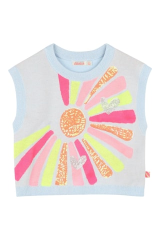 Pull sans manches - Bleu