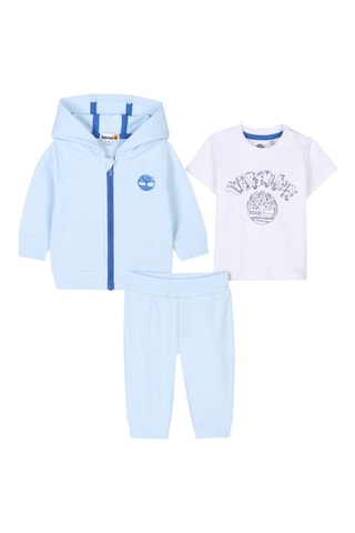 Ensemble 3 pièces - Blanc et bleu