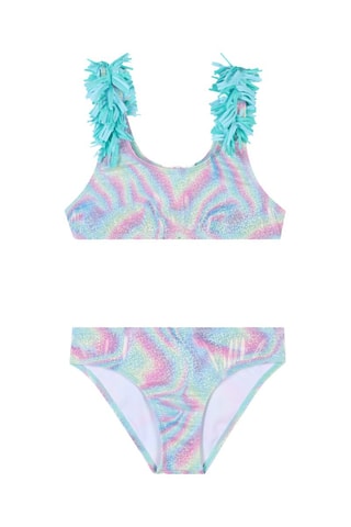 Maillot 2 pièces tie and dye - Multicolore