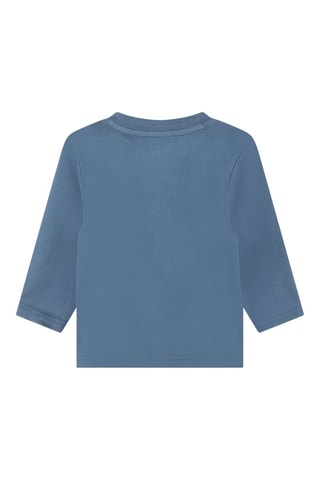 T-shirt en coton biologique - Timberland - Bleu et jaune