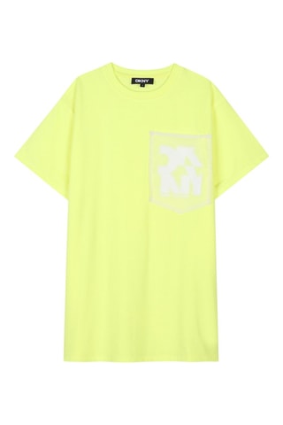 Robe droite - Jaune