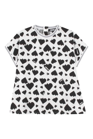 Blouse loose - Blanc et noir