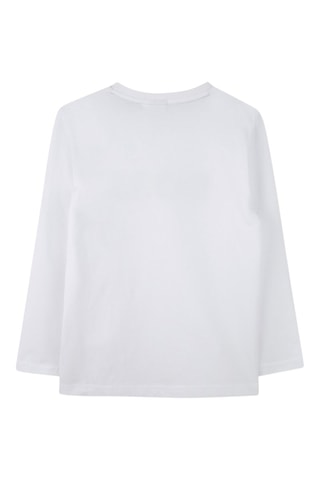 T-shirt - Boss - Blanc et gris