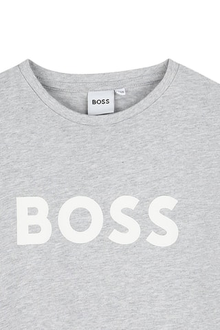T-shirt regular - Gris chiné