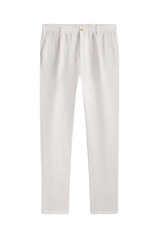 Pantaloni in lino - Panna