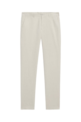 Pantaloni carrot in lino - Ecrù